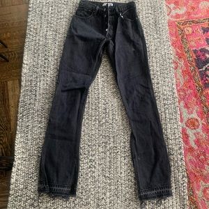 Re/Done Levi’s Vintage Denim The Elsa Black Size 23